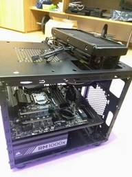 Корпус CHIEFTEC Gaming Cube CI-01B, без БЖ чорний (CI-01B-OP)