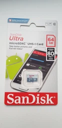 Карта памяти SANDISK Ultra microSDXC UHS-I 64GB Class 10 (SDSQUNS-064G-GN3MN) фото от покупателей 7