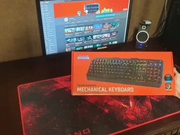 Клавиатура проводная Modecom Volcano Hammer RGB (Outemu Blue Switch) USB (K-MC-HAMMER-U-BLUE-RGB-RU) фото от покупателей 5