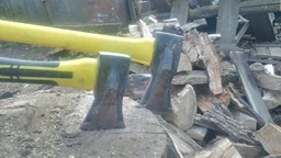 Сокира-колун Mastertool 1000 г HRC60 рукоятка фібергласова 390 мм 05-0208 фото від покупців 5