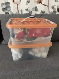 Бокс для зберігання Heidrun Clipbox 14 л з ручкою Синій (1634_синій)