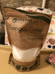 Заменитель сахара Green Leaf Сладкая стевия 1:1 ДП 250 г (4820236270697) фото от покупателей 9