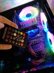 Набор вентиляторов Frime RGB + Fun hub + ДУ Frime Iris Space KIT (IRISSPACEKIT) фото от покупателей 7