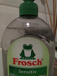 Засіб для ручного миття посуду Frosch Sensitiv Vitamin 500 мл (9001531181597) фото від покупців 1