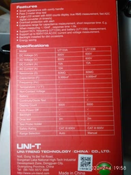 Цифровий мультиметр UNI-T UT133A фото от покупателей 3