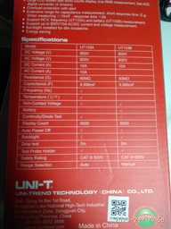 Цифровий мультиметр UNI-T UT133A фото от покупателей 2