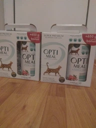 Сухий корм OPTIMEAL для стерилізованих котів індичка та овес 650 гр