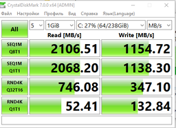 Накопитель SSD M.2 2280 2TB ADATA (AGAMMIXS5-2TT-C)