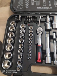 Набір інструментів 73 од.STORM, 1/2",1/4", Cr-V INTERTOOL ET-8073 фото від покупців 17