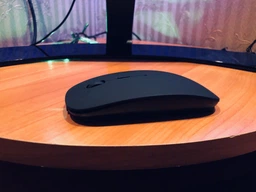 Бездротова миша bluetooth + USB чорна фото від покупців 2