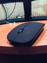 Бездротова миша bluetooth + USB чорна фото від покупців 5