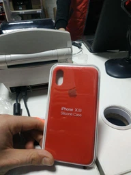 Чехол-накладка Silicone Case для iPhone X/Xs Violet (109434-30) фото от покупателей 1