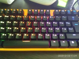 Ігрова клавіатура Hator Rockfall Mechanical Red Switches Yellow Edition UA ​​(HTK-602) фото від покупців 6