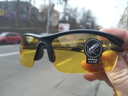 Захисні окуляри Taktik NP антиблікові тактичні антифари для авто Жовті (333336) фото від покупців 5
