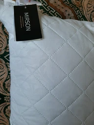 Подушка бамбуковая MirSon Есо Silver №0426 BamBoo 40х60 см Средняя (2200000393296) фото от покупателей 2