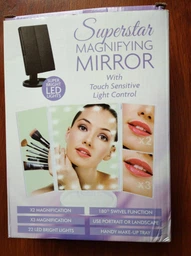 Зеркало для макияжа с LED подсветкой Superstar Magnifying Mirror фото от покупателей 15