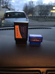 Диагностический OBD2 сканер ELM327, WiFi mini v1.5 для iOS iPhone, синий
