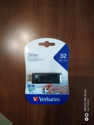 Флеш память USB Verbatim Store 'n' Go Slider 64GB USB 2.0 Black (98698) фото от покупателей 1