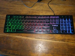 Клавіатура Vinga KB410 black фото від покупців 5