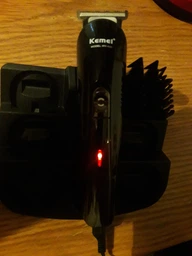 Машинка для стрижки волосся Kemei KM-600 11 в 1 тример бритва з підставкою (7712SH747)