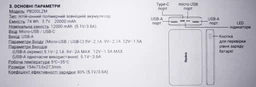 УМБ Xiaomi Redmi Power Bank 20000mAh 2xUSB 18W Fast Charge PB200LZM Black (VXN4304GL)