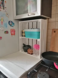 Ящик деревянный белый с полкой ECO WoodBox(ДхШхВ:50*40*24см) фото от покупателей 6