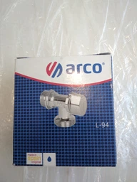 Кран шаровой ARCO Spain угловой 1/2"х3/4" (NOVFR 729)