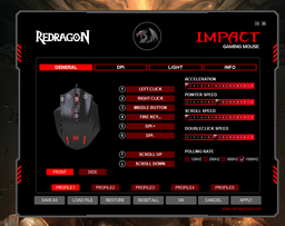 Миша Redragon Impact RGB IR USB Black (78322) фото від покупців 5