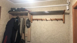 Настенная вешалка Fenster NVD-02 Жёлтая 32x100x25 фото от покупателей 2