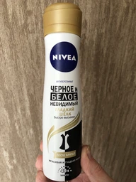 Дезодорант-спрей антиперспірант "Чорне та Біле. Невидимий гладкий шовк" Nivea 150ml (826347-748157-2) фото від покупців 2