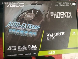 Видеокарта Asus PCI-Ex GeForce GTX 1650 Phoenix 4GB GDDR5 (128bit) (1485/8002) (DVI, HDMI, DisplayPort) (PH-GTX1650-4G)