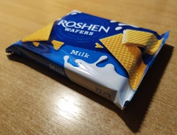 Упаковка вафель Roshen Wafers молоко 72 г х 22 шт (4823077621635) фото от покупателей 5