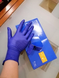 Перчатки Mercator Medical Nitrylex Basic нитриловые нестерильные неприпудренные М 100 шт Голубые (17203800)