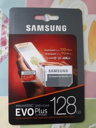 Карта памяти Samsung microSDXC 128GB EVO Plus UHS-I U3 Class 10 (MB-MC128GA/RU) фото от покупателей 10