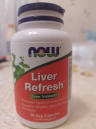 NOW Капсулы для обновление печени, Liver Refresh - 90 капсул (733739024480)