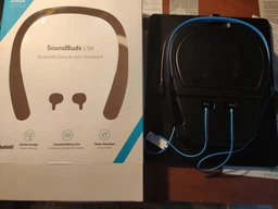 Bluetooth-гарнітура Anker SoundBuds Lite Black/Blue (A3271HJ1) фото від покупців 10