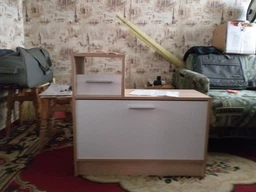 Прихожая Фенікс Модерн тумба 80х30x74 см Дуб сонома/Белый (FM005236) фото от покупателей 18