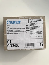 Дифференциальное реле (УЗО) 2-полюсный Hager 40/0,03A CDA240D фото от покупателей 13