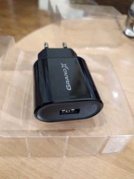 Зарядное устройство Grand-X CH-15T 5 В 2.1 A USB с защитой от перегрузки + USB Type-C Black фото от покупателей 14