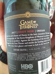 Вино Game of Thrones Pinot Noir червоне сухе 0.75 л 14.4% + Вино Game of Thrones Red Blend червоне сухе 0.75 л 13.9% (4820196540106) фото від покупців 1