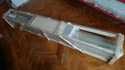 Односпальне дерев’яне ліжко Л-140 Скіф 100х200 горіх фото від покупців 6