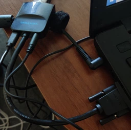 Переходник Vention VGA-HDMI, 0.2 м со звуком и питанием (ACNBB) (43387992) фото от покупателей 2