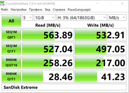 SanDisk Portable Extreme E60 2TB USB 3.1 Type-C TLC фото от покупателей 5