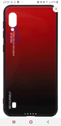 Чохол для смартфона BeCover Gradient Glass для Samsung Galaxy M10 2019 SM-M105 Red-Black (BC_703872)