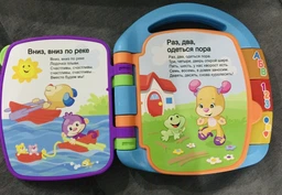 Игрушка Fisher-Price Музыкальная книжка со стихами на русском языке (CJW28) фото от покупателей 4