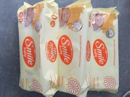 Упаковка влажных салфеток Smile Baby Экстракт ромашки и алоэ 2+1 пачки по 60 шт (42113813) (4823071656480) фото от покупателей 2