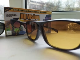 Антибликовые очки для водителей HD Vision Wrap Arounds 2в1 Original 20x5 Антиблик (id26) фото от покупателей 3