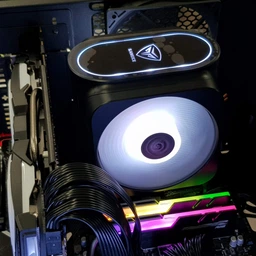 Кулер PcCooler GI-D66A Halo RGB