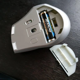Миша бездротова A4Tech Fstyler FG35 (Grey), USB, колір чорний+сірий