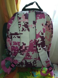 Рюкзак Upixel Camouflage Розовый с белым (WY-A021B) (6955185807644)